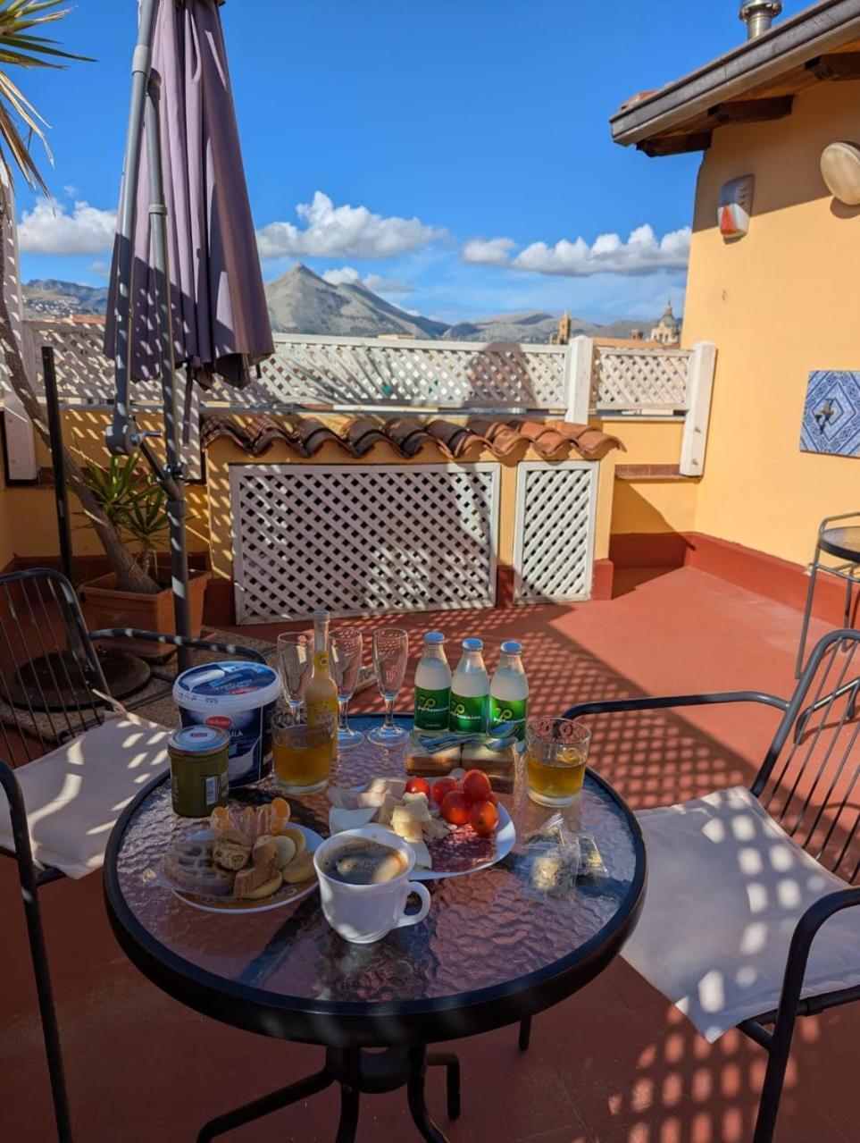 Апартаменты La Terrazza Di Палермо Экстерьер фото